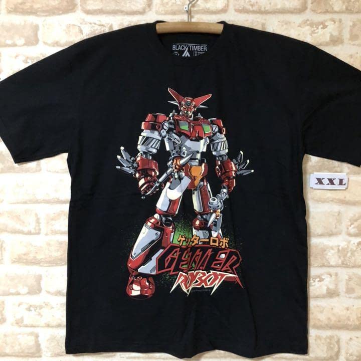 ゲッターロボ　Tシャツ Lサイズ 石川賢 MEMORIAL Tシャツ THE MARVELOUS ROBOTS（Lサイズ